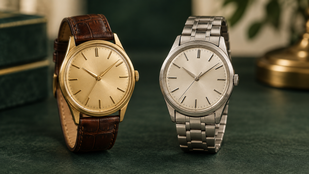 Gold-Tone vs Stainless-Steel Watches aabf2057 dd5e 4eb7 a58e 125d5cac22a6