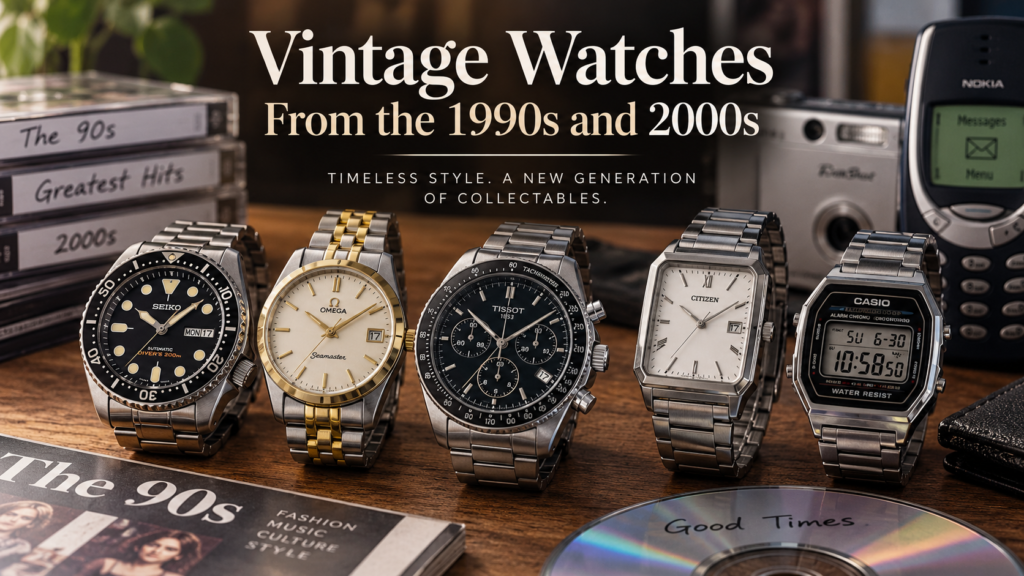 Vintage Watches From the 1990s and 2000s: The Next Generation of Collectables vintage watches blog